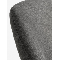 Fotel szary tkanina/dąb Fotel szary tkanina/dąb